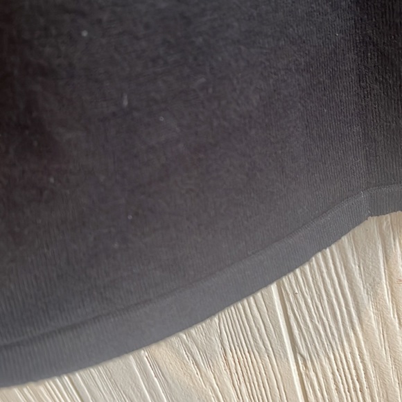 Zoe+Phoebe Sweater Dress Long Sleeve Black & White Soft & Cozy - Picture 5 of 7